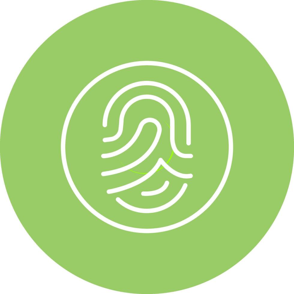 Fingerprint Vector Icon