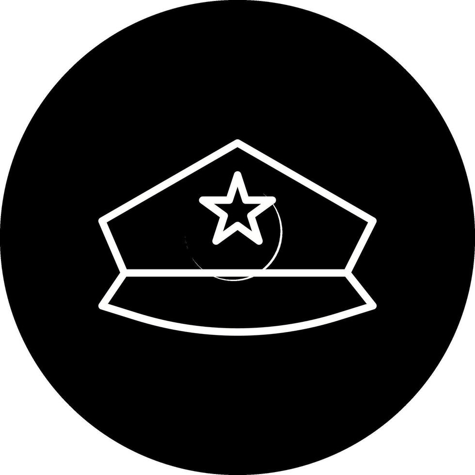 Police Hat Vector Icon