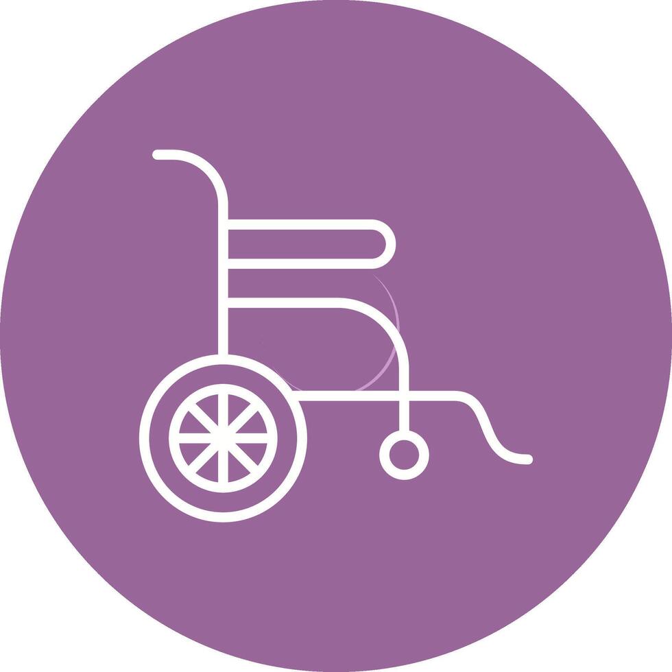 Wheelchair Vector Icon