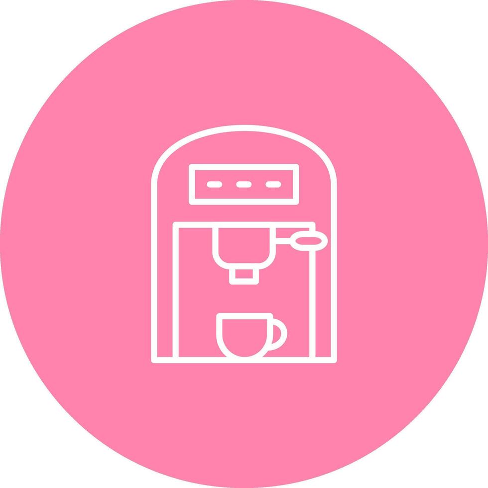 Coffee Machine II Vector Icon