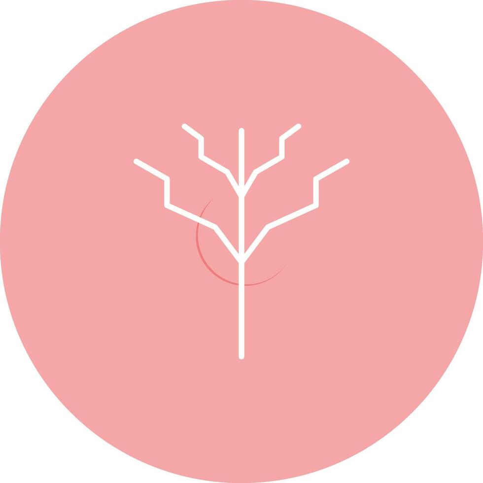 Tree with no leaves Vector Icon