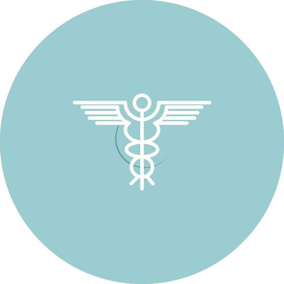 Caduceus Vector Icon