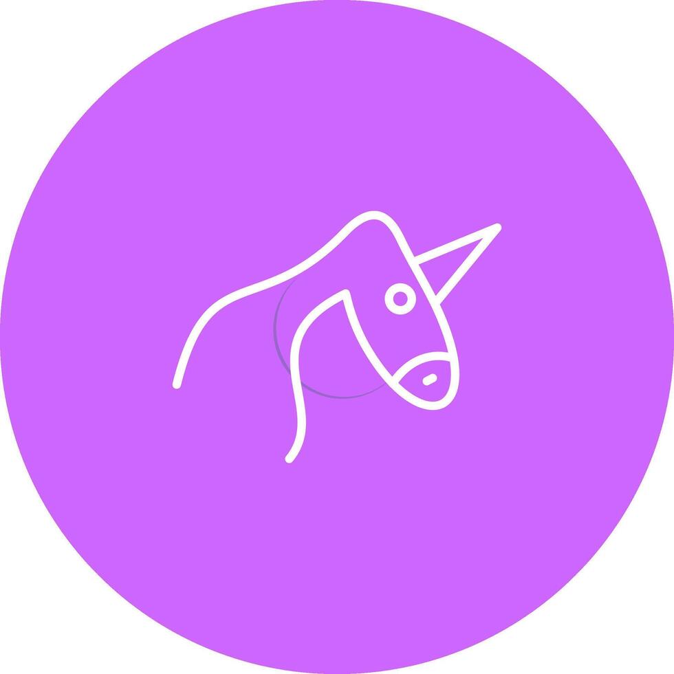 Unicorn Vector Icon