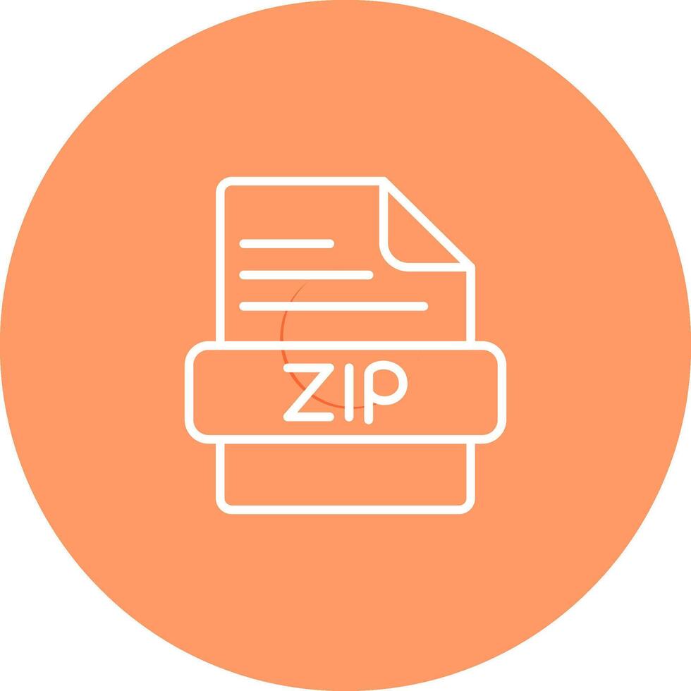 ZIP Vector Icon