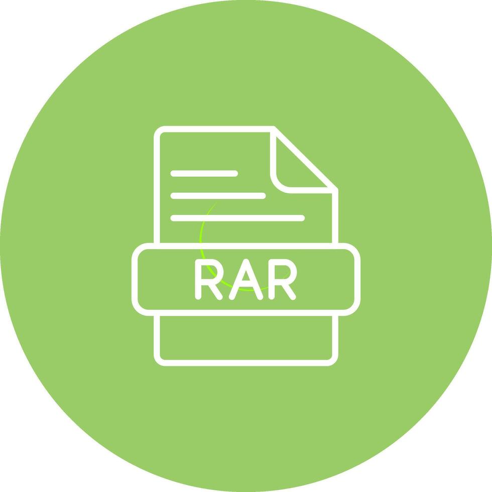 RAR Vector Icon