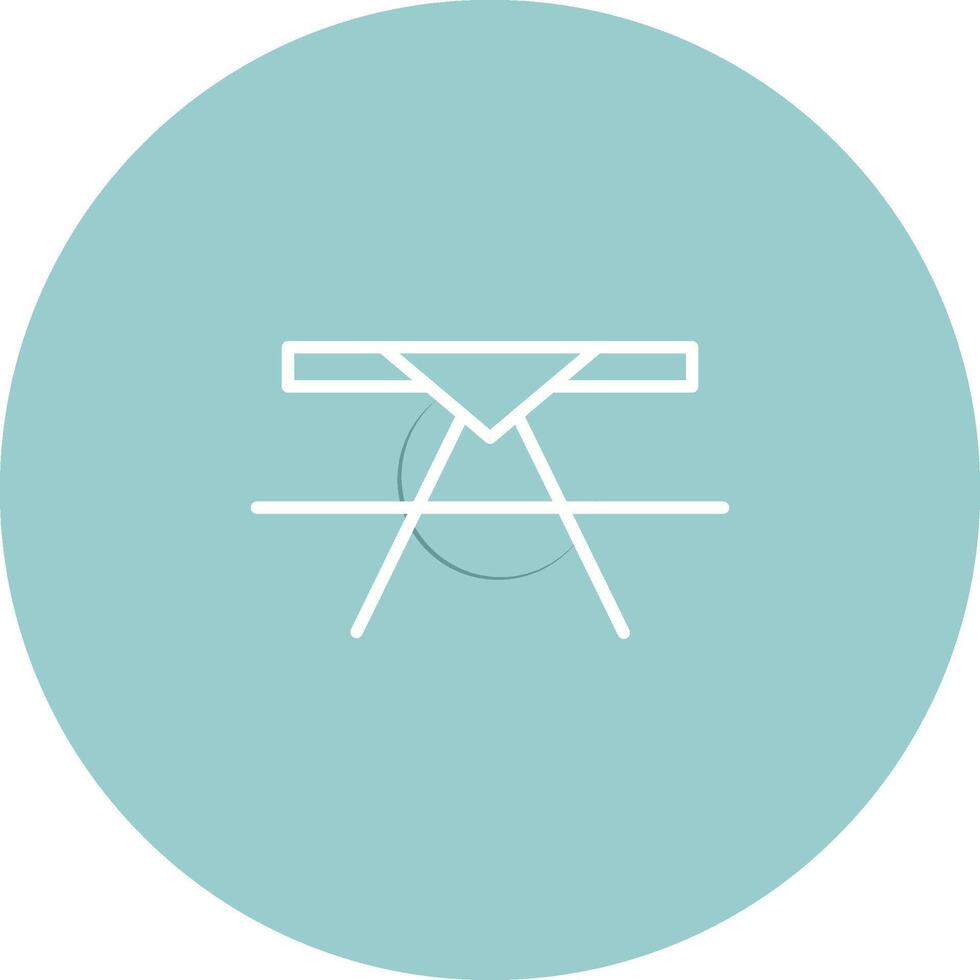 Picnic Table Vector Icon