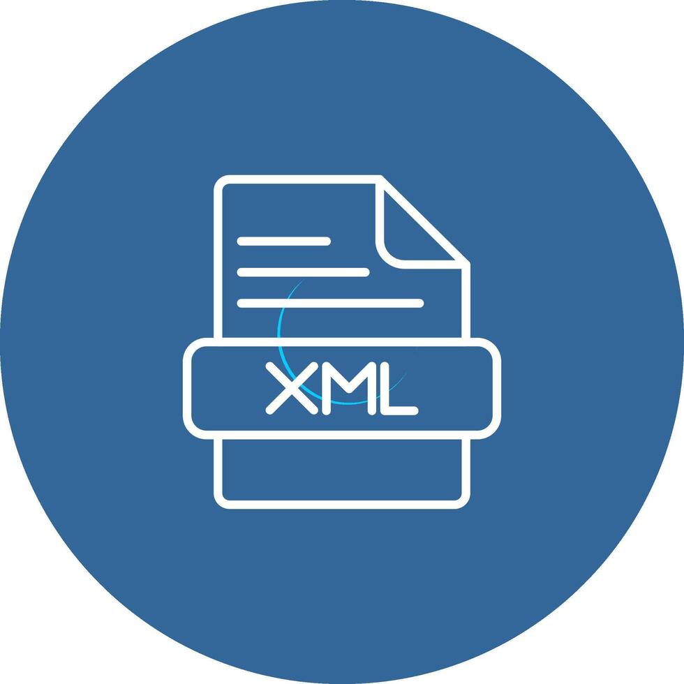 XML Vector Icon