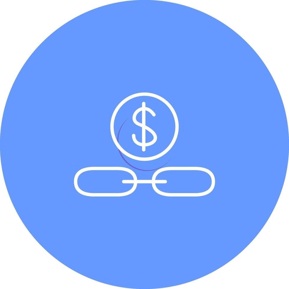 Link Sales Vector Icon