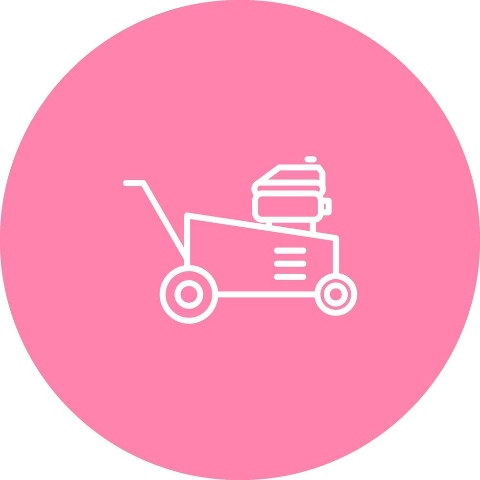 Lawn Mower Vector Icon