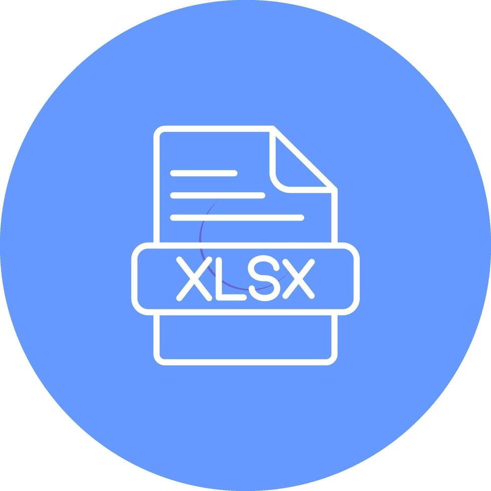 XLSX Vector Icon