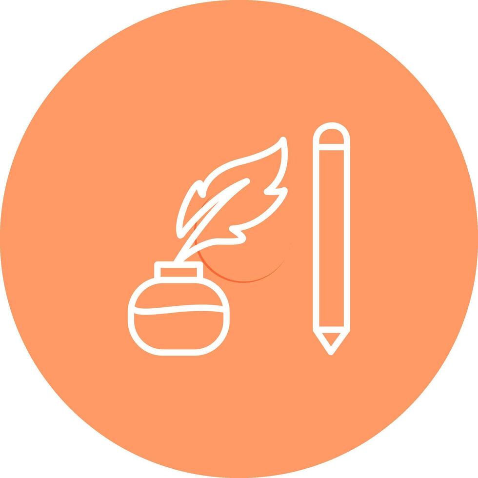 Writing Equipment Vector Icon