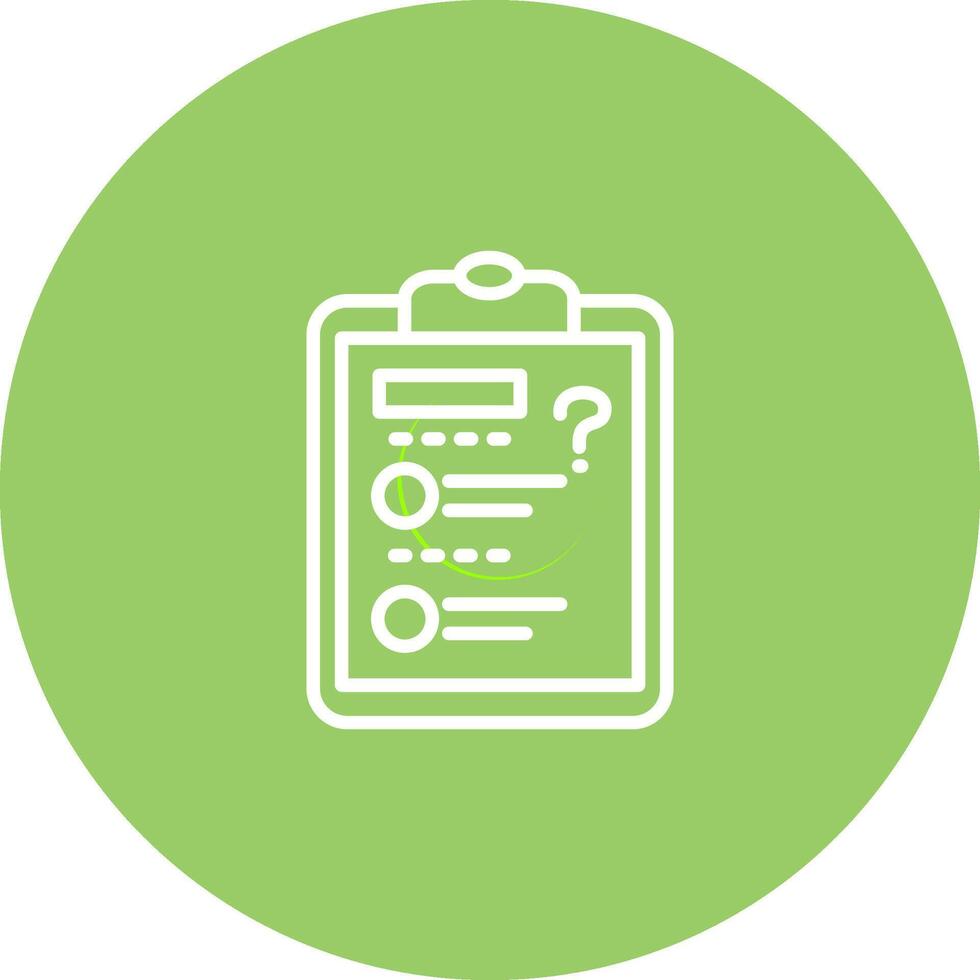 Solving Question Vector Icon