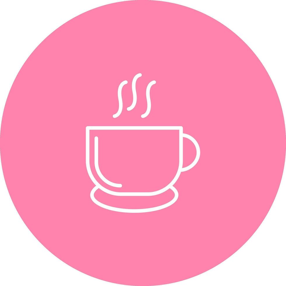 icono de vector de café caliente