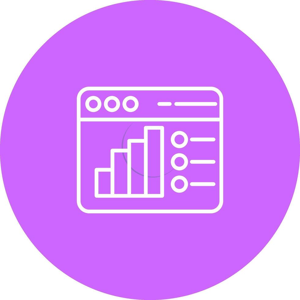 Web Analysis Vector Icon