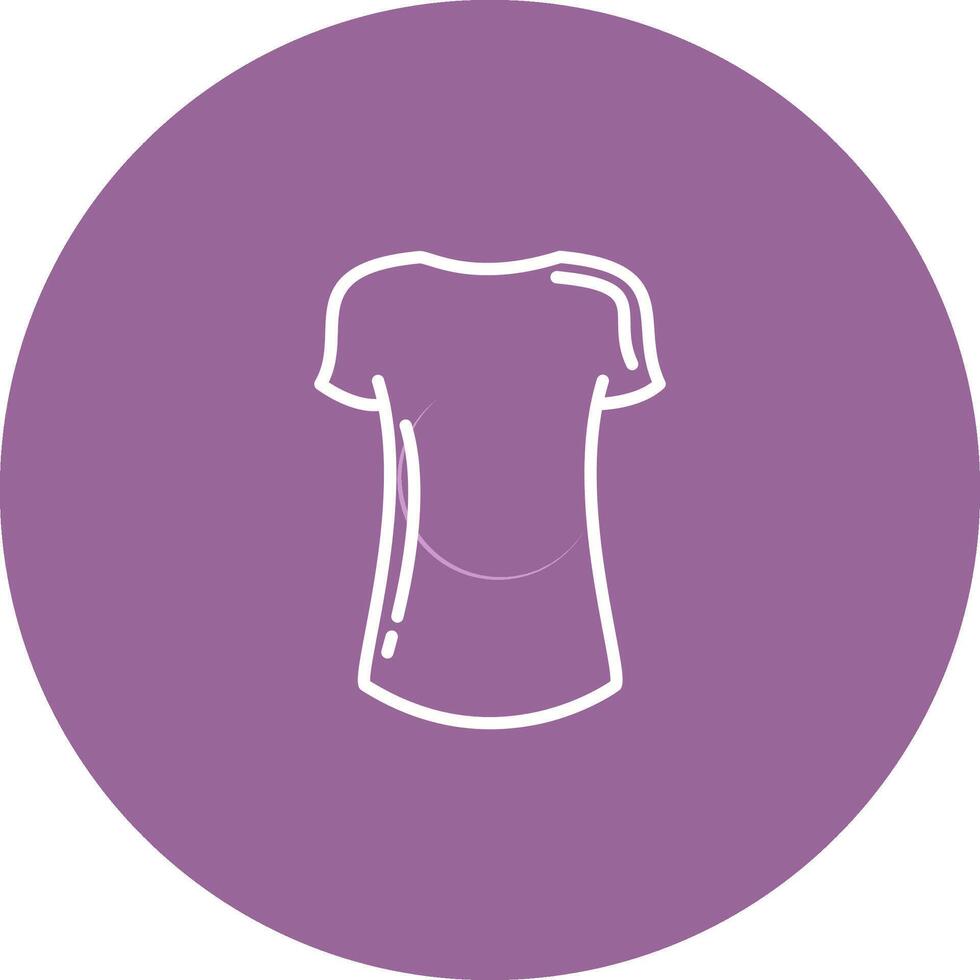 Ladies Shirt Vector Icon