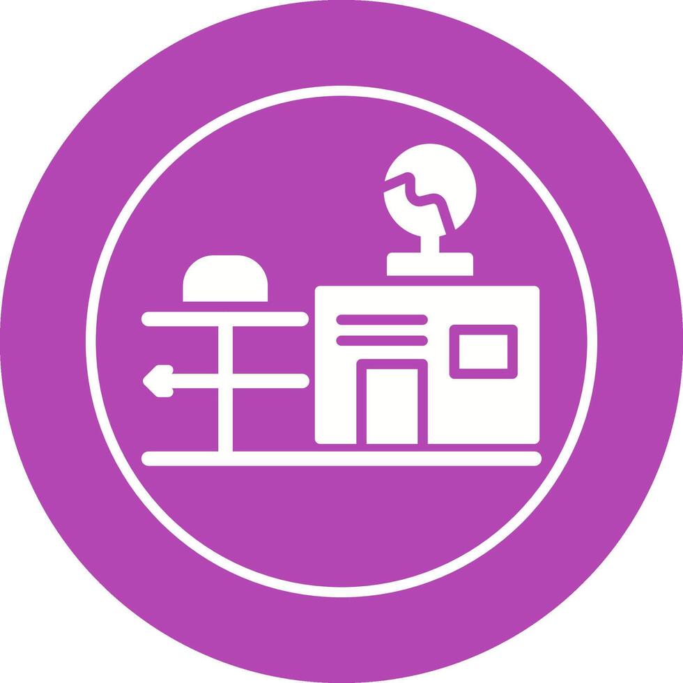 Weather Station Vector Icon