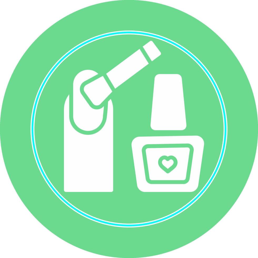Nail Polish Vector Icon