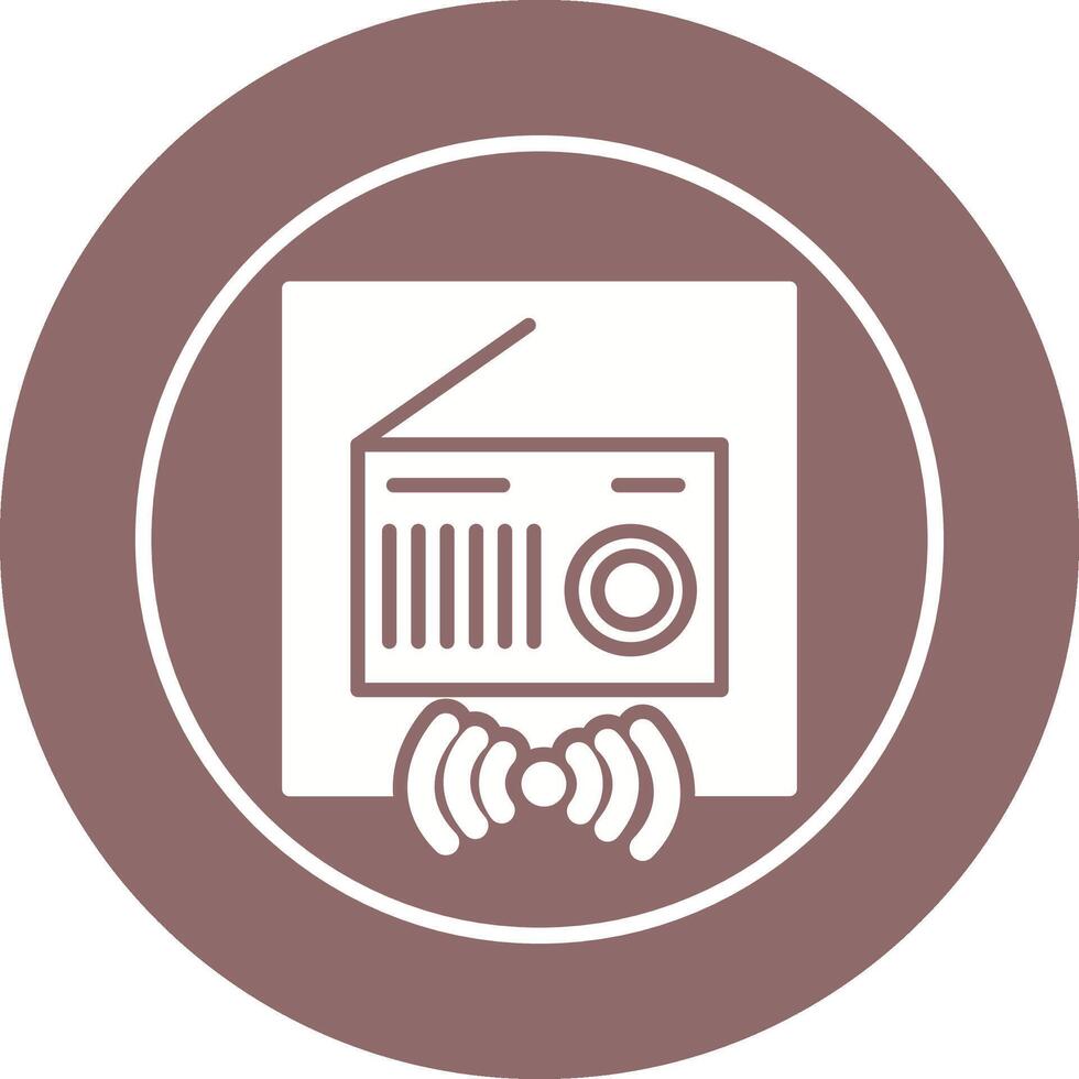 Radio Vector Icon