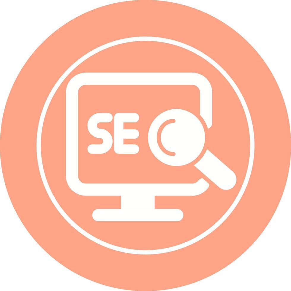 Search Engine Optimization Vector Icon