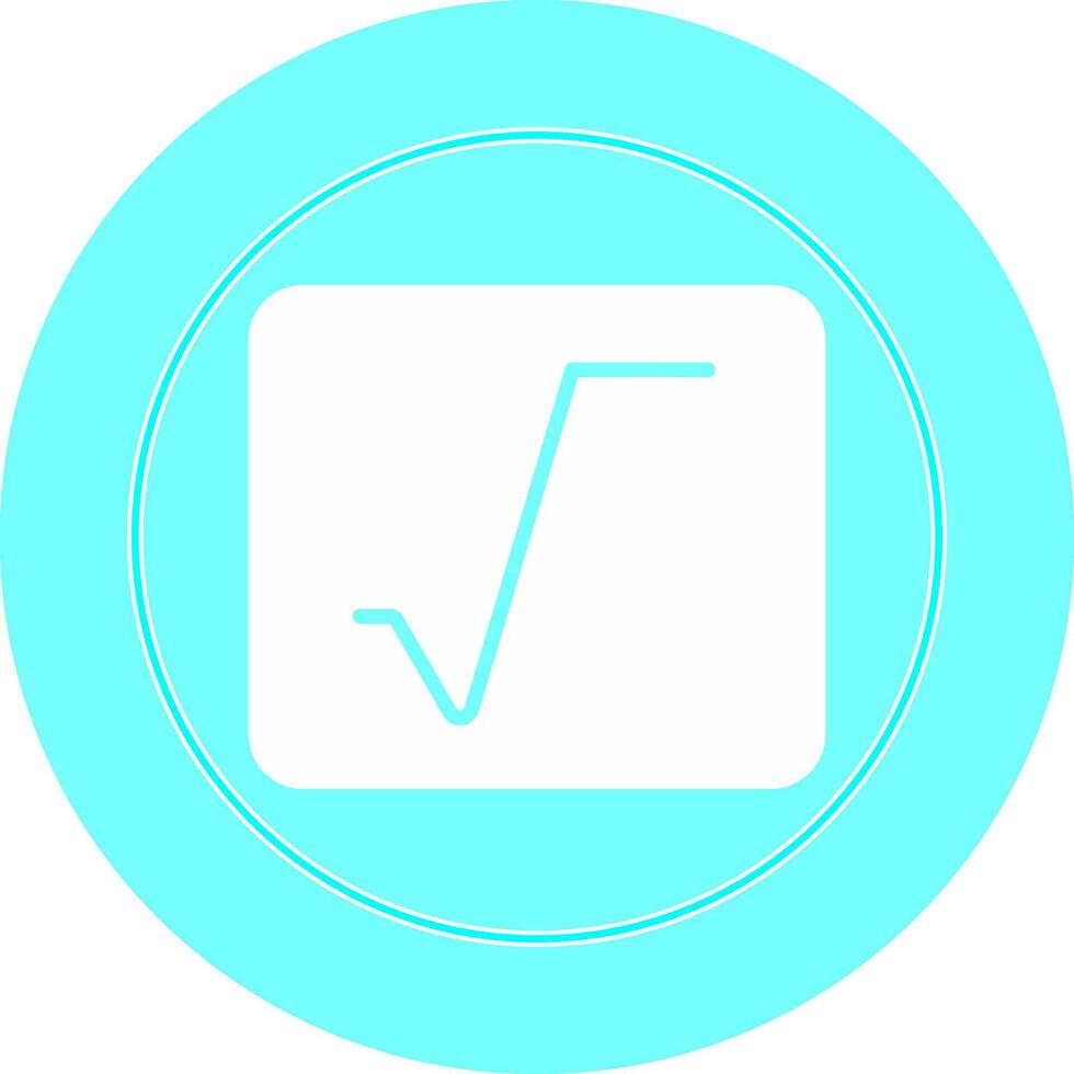 Square Root Vector Icon