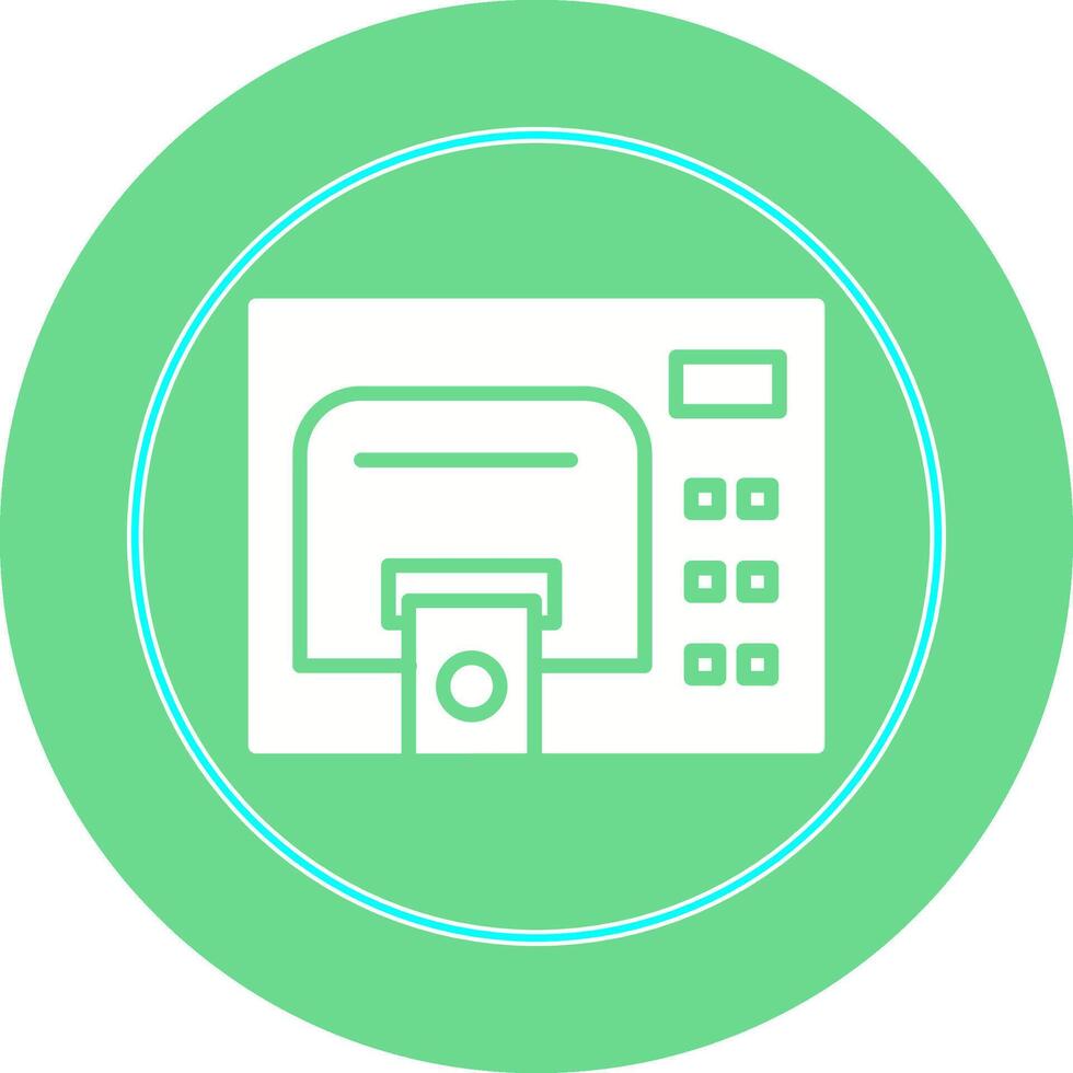 ATM Service Vector Icon