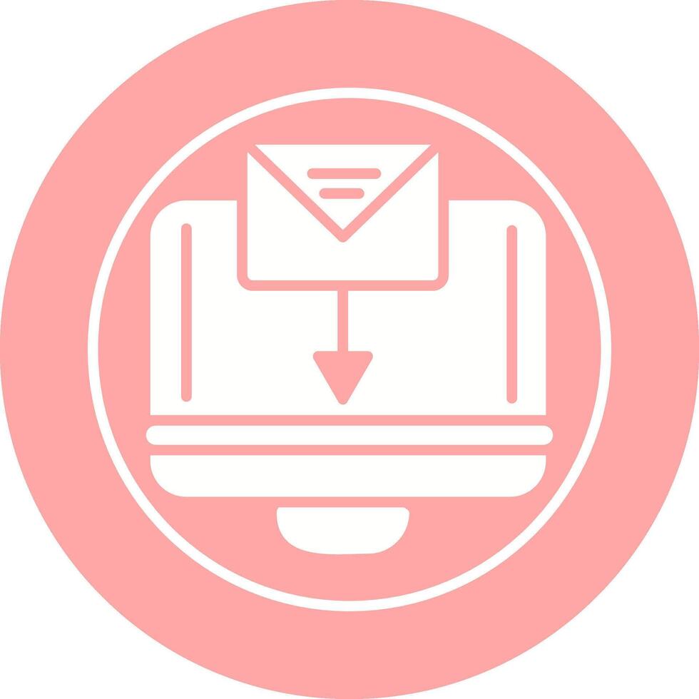 Mail Upload Vector Icon