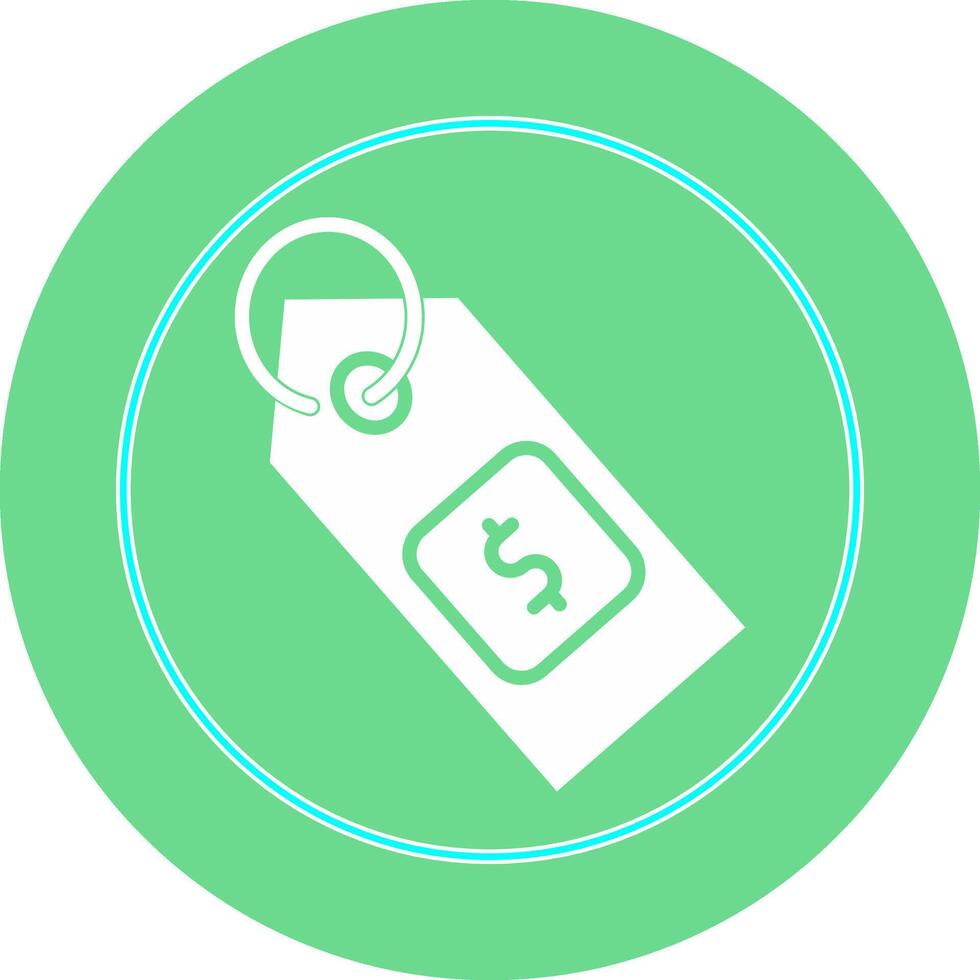 Dollar Tag Vector Icon