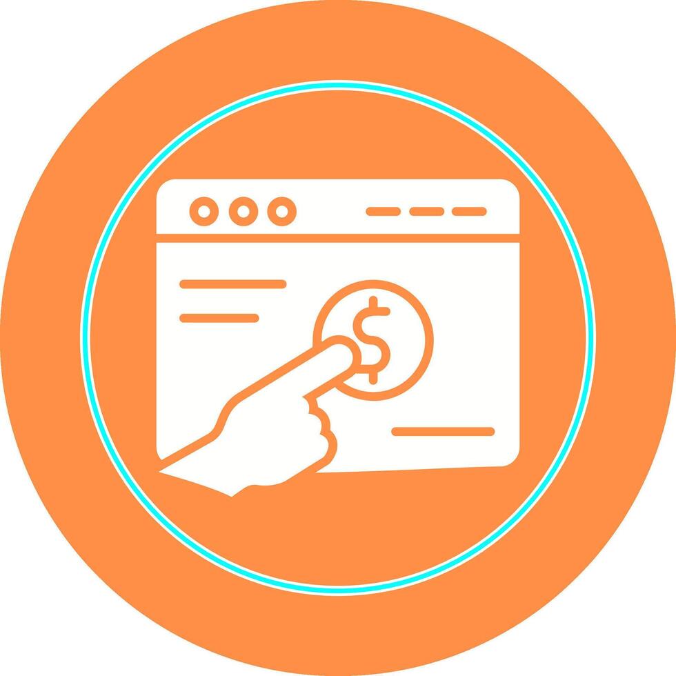 Pay Per Click Vector Icon