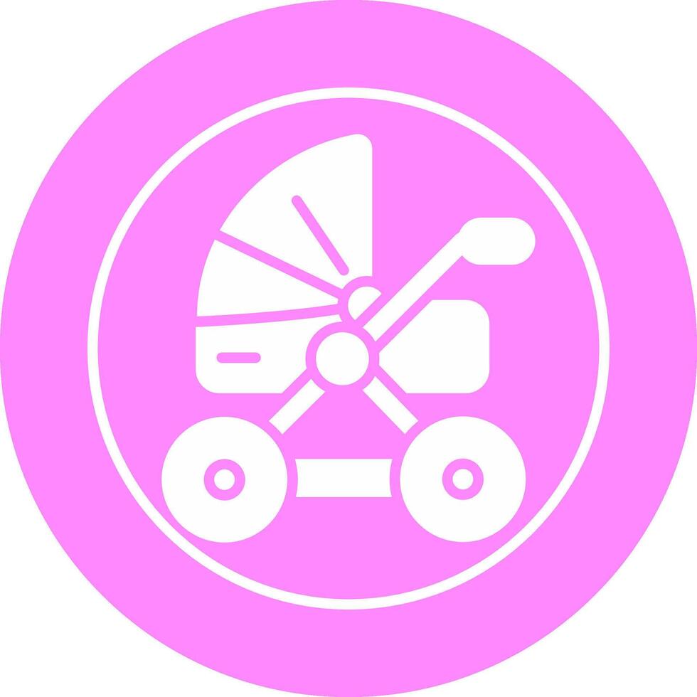 Stroller Vector Icon