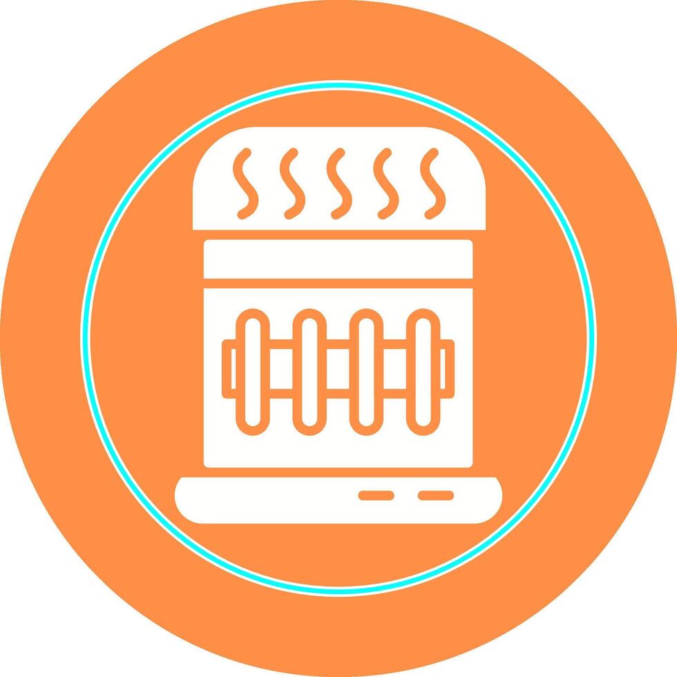 Gas Heater Vector Icon