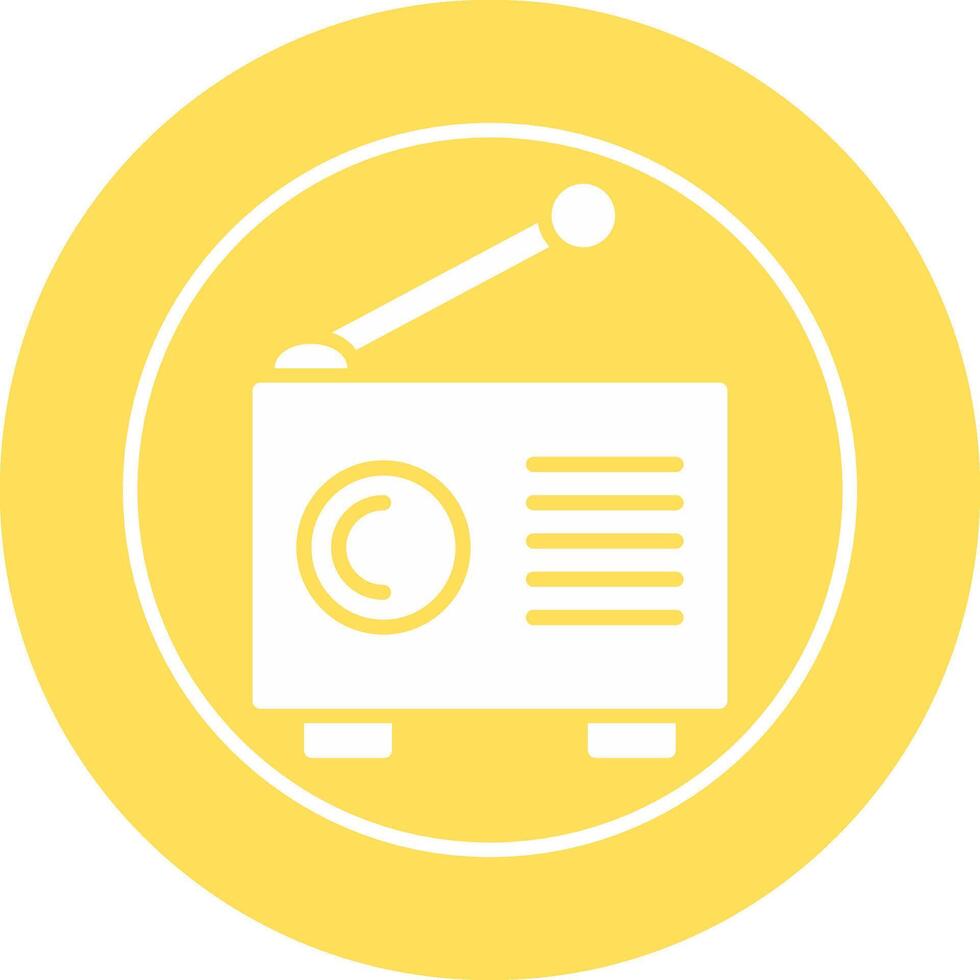 Old Radio Vector Icon
