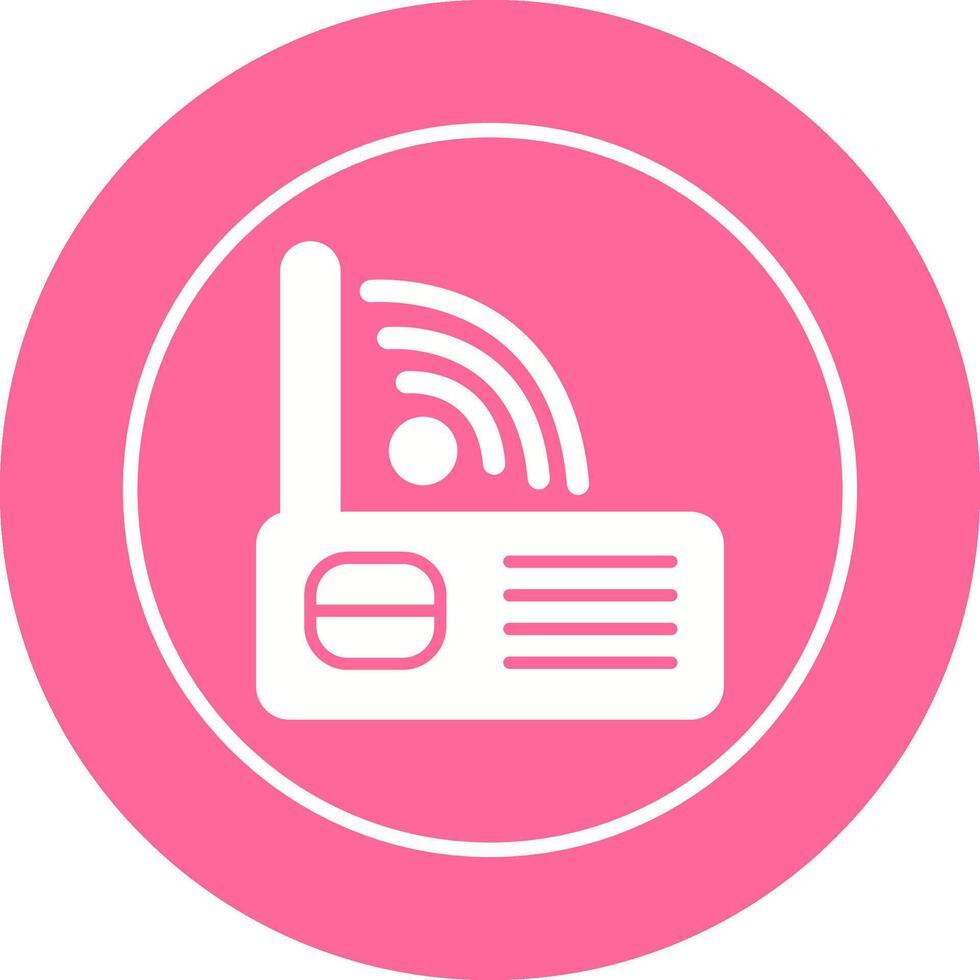 Modem Wifi Vector Icon