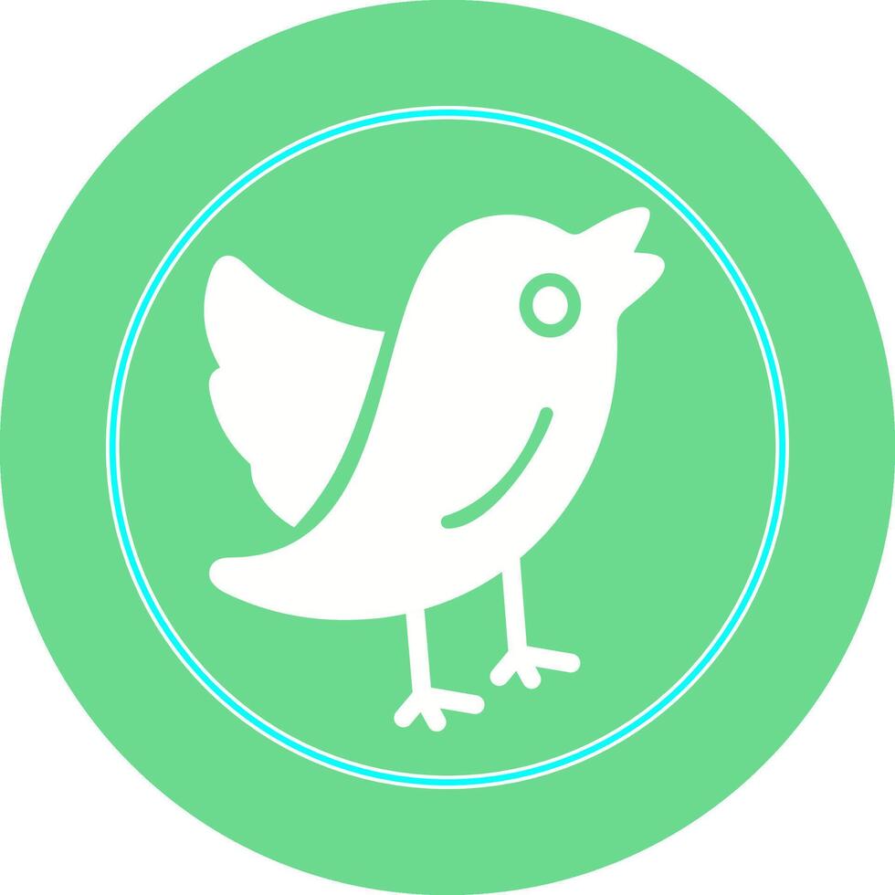 icono de vector de pájaro