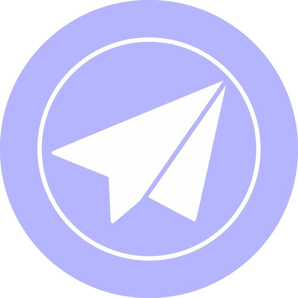 Paper Plane Vector Icon