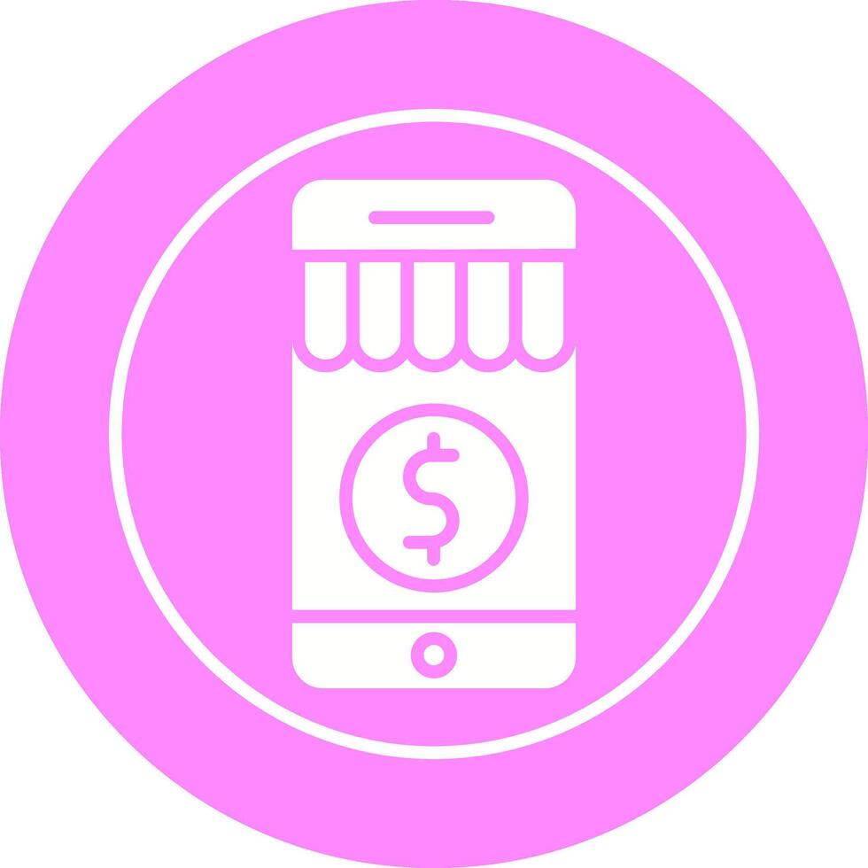 Mobile Marketing Vector Icon