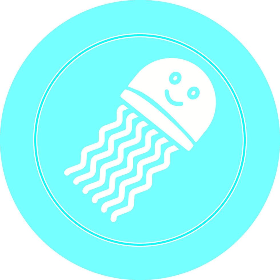 Jellyfish Vector Icon