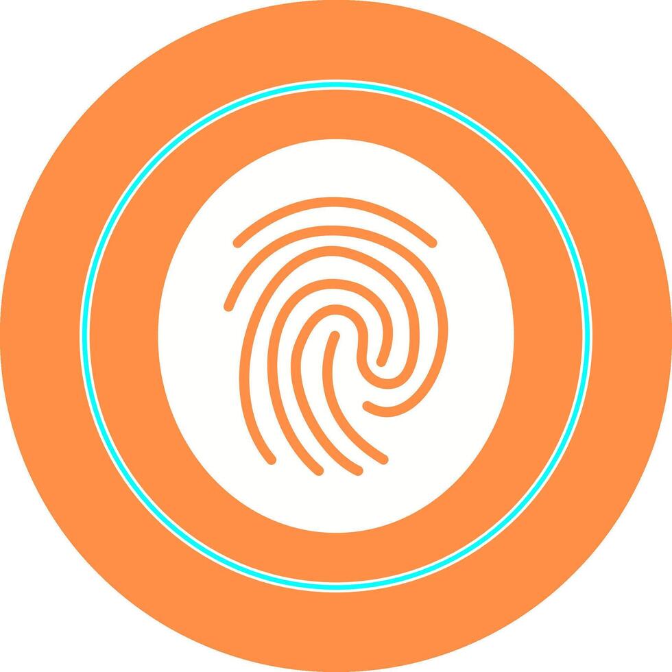 Fingerprint Vector Icon