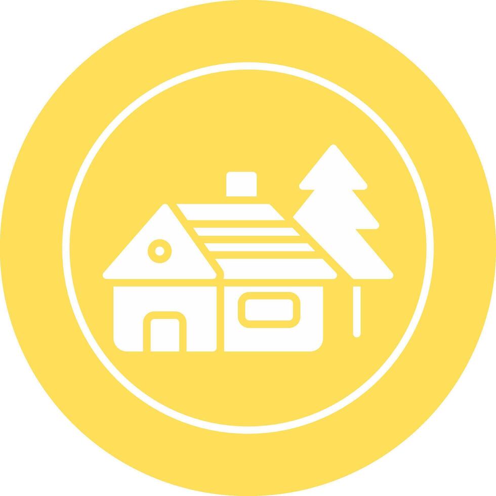 Cabin Vector Icon