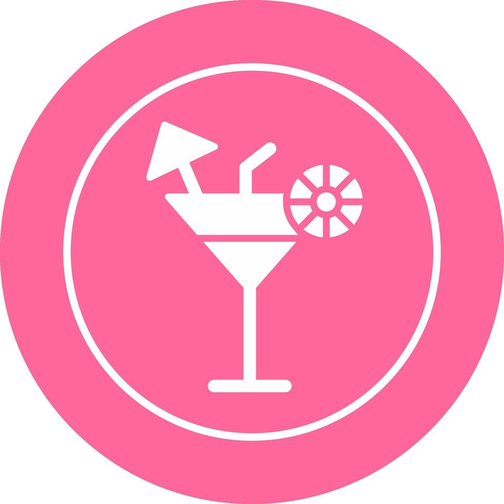 Cocktail Vector Icon