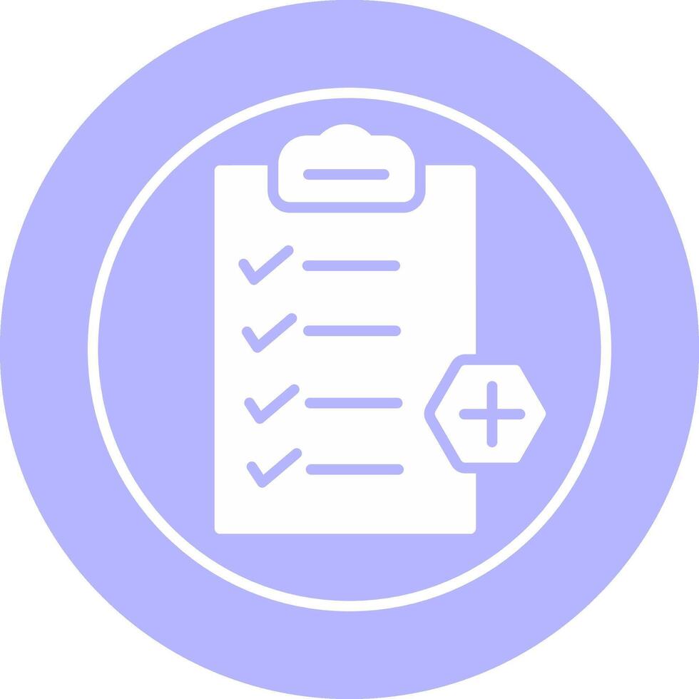 Medical Clipboard Vector Icon