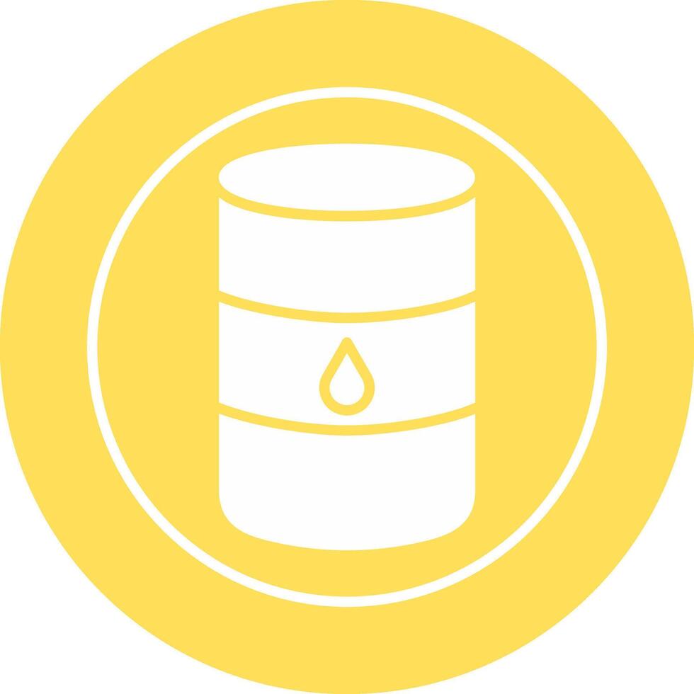 icono de vector de barril de petróleo