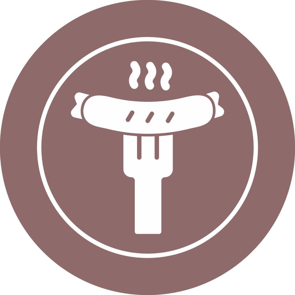 Sausage Vector Icon