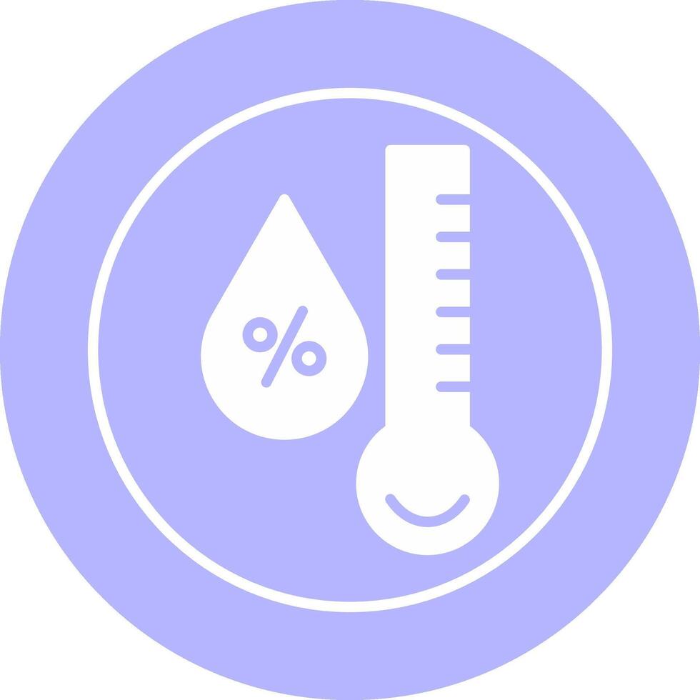 icono de vector de humedad
