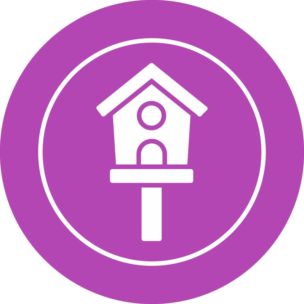 Birdhouse Vector Icon