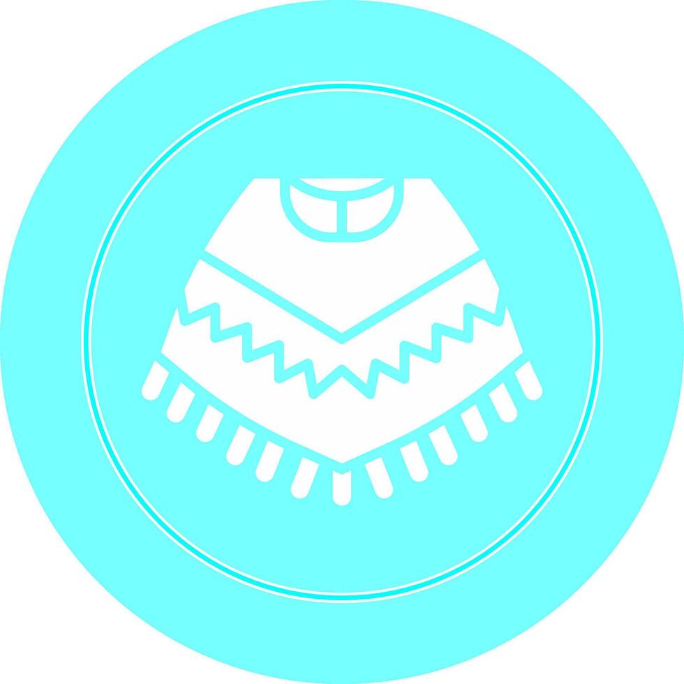 Poncho Vector Icon