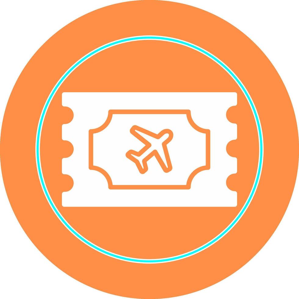 Plane Tickets Vector Icon