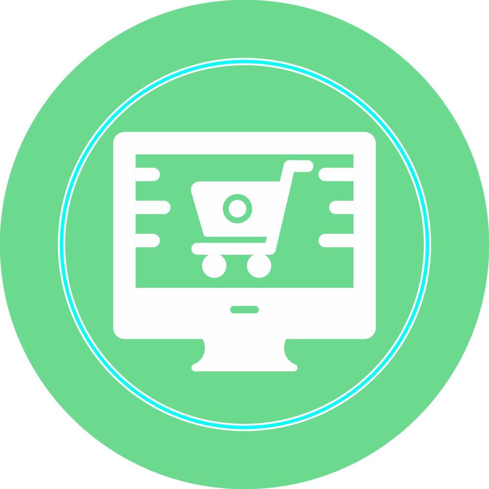 Online Shopping Vector Icon