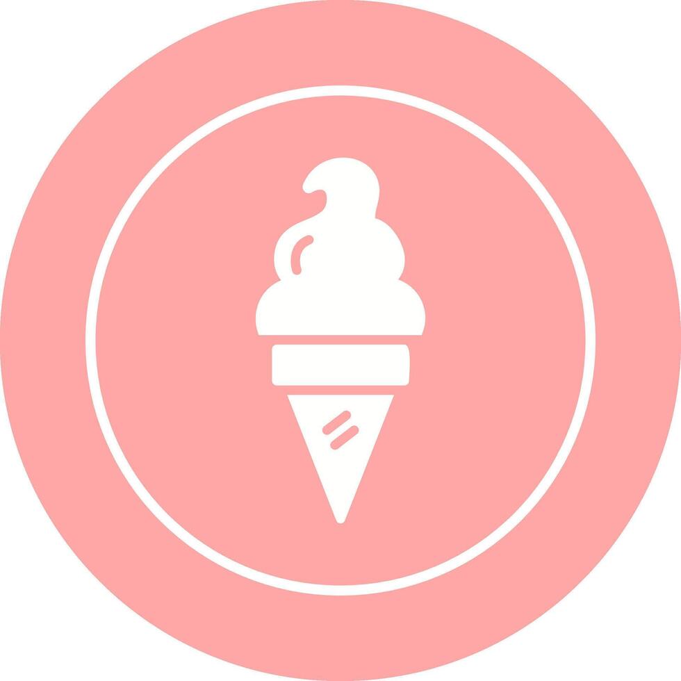 icono de vector de helado