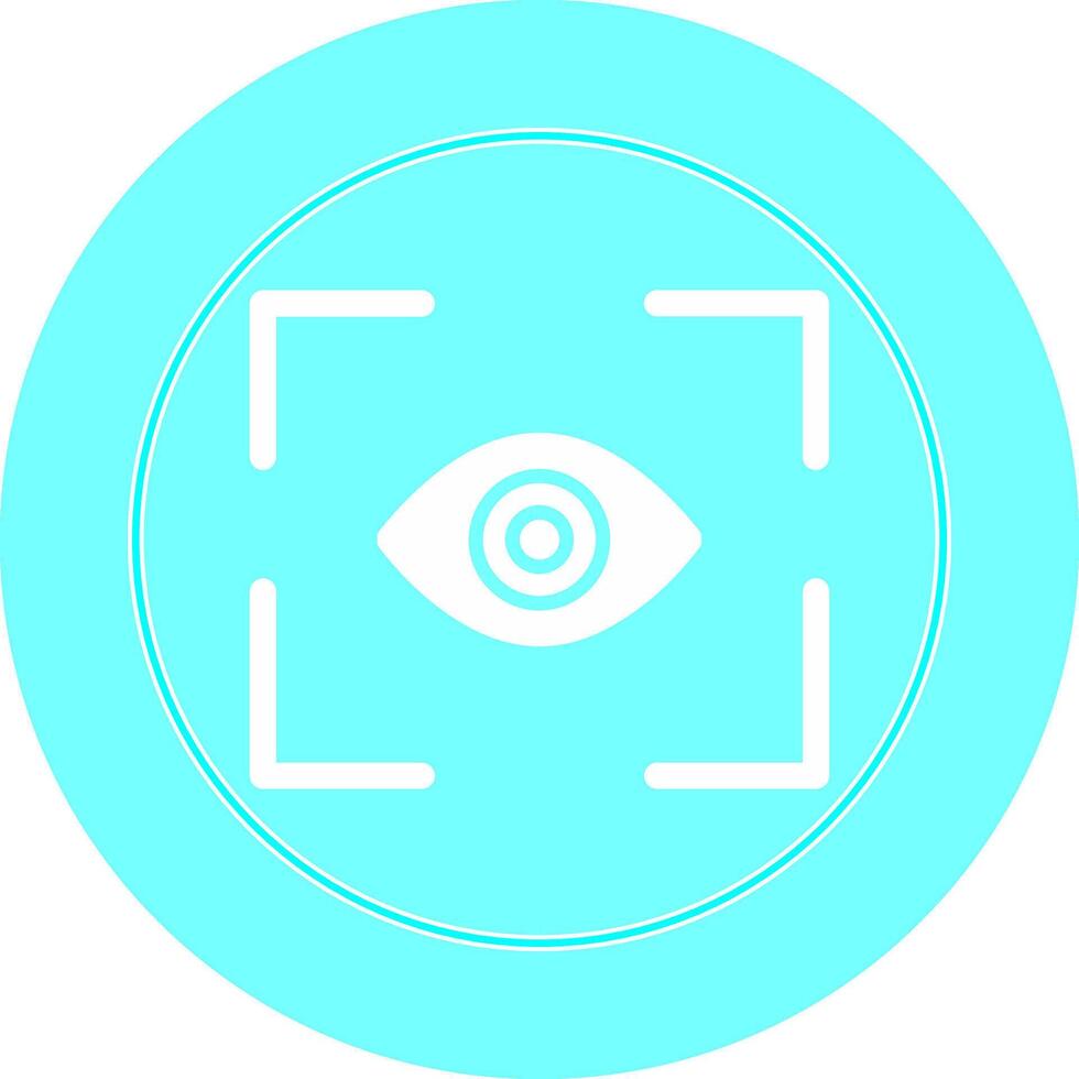 Eye Scan Vector Icon