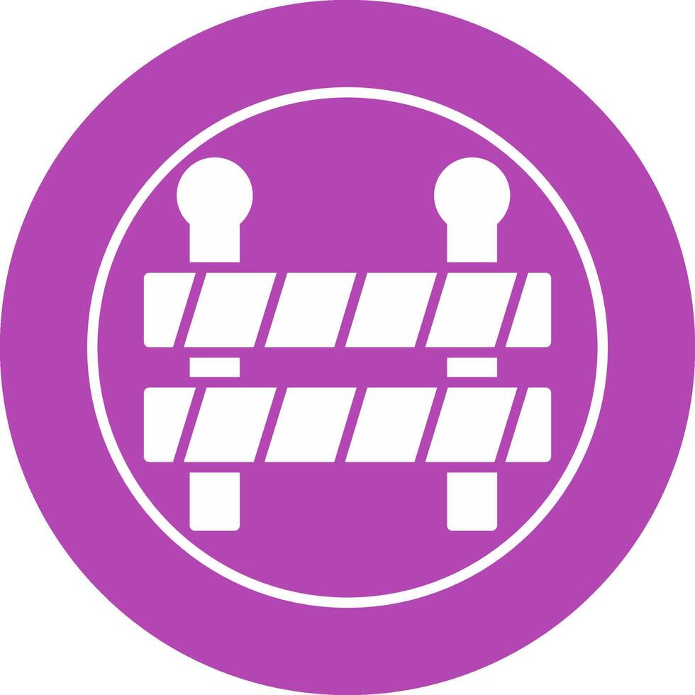 Roadblock Vector Icon